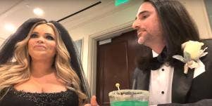 Trisha Paytas, Moses Hacmon wedding day