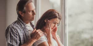 married couple going through problems