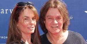 Janie Liszewski and Eddie Van Halen