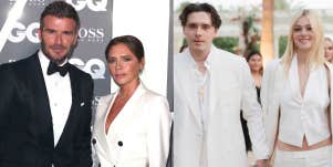 David Beckham, Victoria Beckham, Brooklyn Beckham, Nicola Peltz