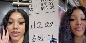 waitress, tip money 