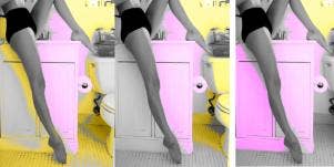DIY vagina bleaching