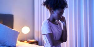 woman having the sunday scaries