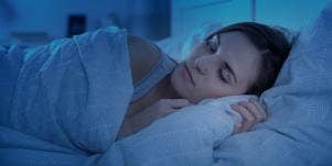 woman sleeping
