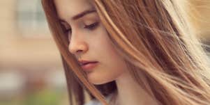 sensitive woman