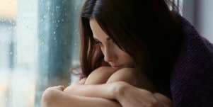 sad woman