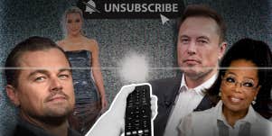 Leonardo, Oprah, Kim Kardashian, Elon Musk, turning off tv, unsubscribing 