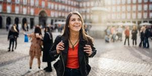 woman in madrid