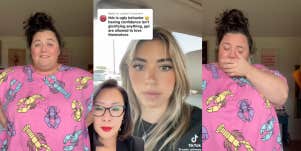 A woman gets called out for fat-shaming an overweight influencer on TikTok.