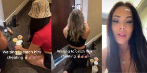 TikTok catching cheater