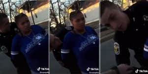 wonan groped by officer