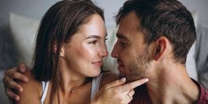 couple embracing