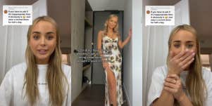 White dress TikTok