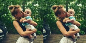 Young mom