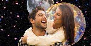 a happy couple