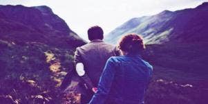 couple walking