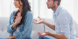 arguing couple