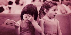 kids at a wedding