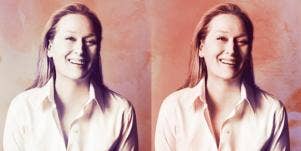 Meryl Streep smiling