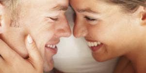 sensual man and woman