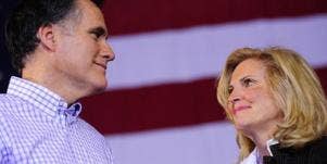 Mitt Romney and wife Ann Romney