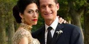 anthony weiner pregnant wife huma abedin