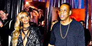 Jay-Z and Beyonce