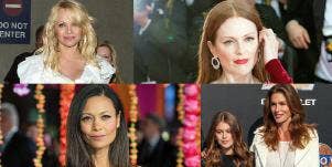 celebrity home births julianne moore thandie newton pamela anderson kaia gerber cindy crawford
