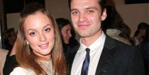 Leighton Meester and Sebastian Stan