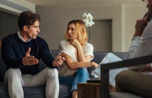 couple together at counseling