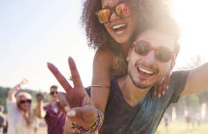 friends having fun together