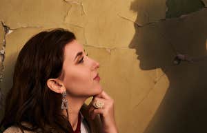 girl thinking about her ex boyfriend