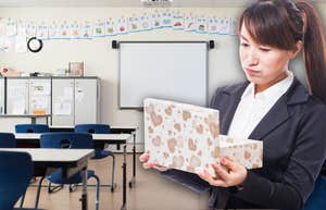 teacher disappointed by an alarming teacher appreciation gift