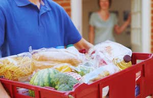 groceries, delivery driver 