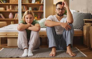 couple ignoring each other's needs