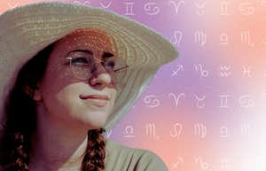 woman and zodiac signs