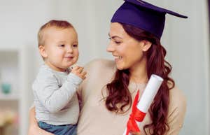 graduation, baby sister 