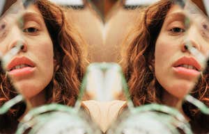 Woman feeling broken beyond repair in relationship