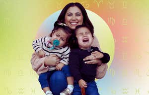mom with kids of challenging parent-child astrology compatibility