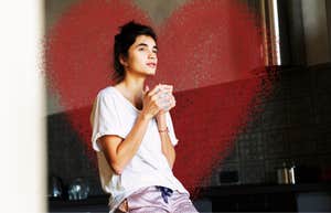 Woman longing for a certain type of love in relationship.