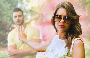 Woman notices the signs that she is in a destructive relationship.