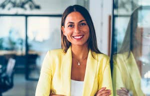 Woman displays the signs that she has a higher emotional intelligence than the average person.