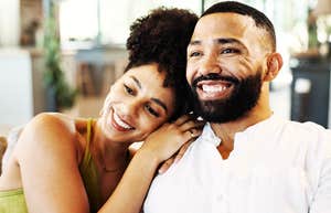 Wife showing love to partner without saying a word