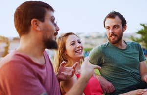 Couple discovers the ways to have an open relationship while married with another man.