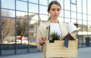 Woman who was laid off