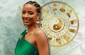 Китайские знаки зодиака, привлекающие финансовый успех 11–17 ноября 2024 г. улыбающаяся женщина со знаками китайского зодиака, привлекающая финансовый успех 11-17 ноября 2024 г.