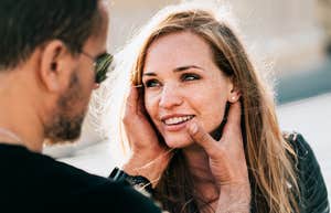 Ways To Know If Your Connection With Him Is Real (Or Just An Illusion) Couple with a seemingly genuine connection.