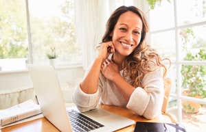 Millennial work ethic, finding a way to enjoying herself. 