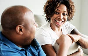 Odd Male Behaviors That Are Actually A Sign Of A Good Dude Good dude giving woman an odd fist bump.