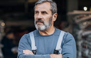 Baby boomer has attitude to keep his job as he gets older.